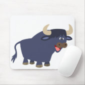 Tapis De Souris Cartoon Bull Mousepad (Avec souris)