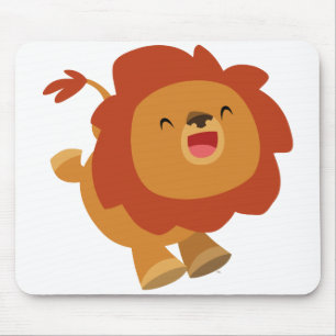 Tapis De Souris Cartoon de jeu mignon Lion Mousepad