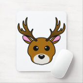 Tapis De Souris Cartoon Deer (Avec souris)