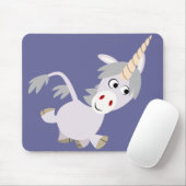 Tapis De Souris Cartoon Facétitif mignon Unicorn Mousepad (Avec souris)
