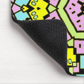 Tapis De Souris Cartoon Kaleidoscope 01 (Coin)