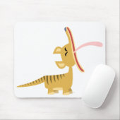 Tapis De Souris Cartoon mignon Yawning Thylacine Mousepad (Avec souris)
