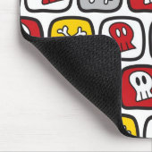 Tapis De Souris Cartoon Pirate / Skeleton Skulls & Bones Fun Kid's (Coin)