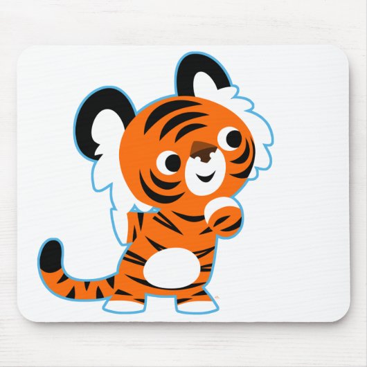 Tapis De Souris Cartoon très intéressant Tiger Mousepad (Devant)