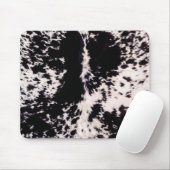 Tapis De Souris Cartouche de souris noir et blanc (Avec souris)