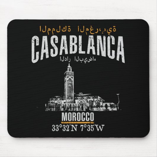 Tapis De Souris Casablanca (Devant)