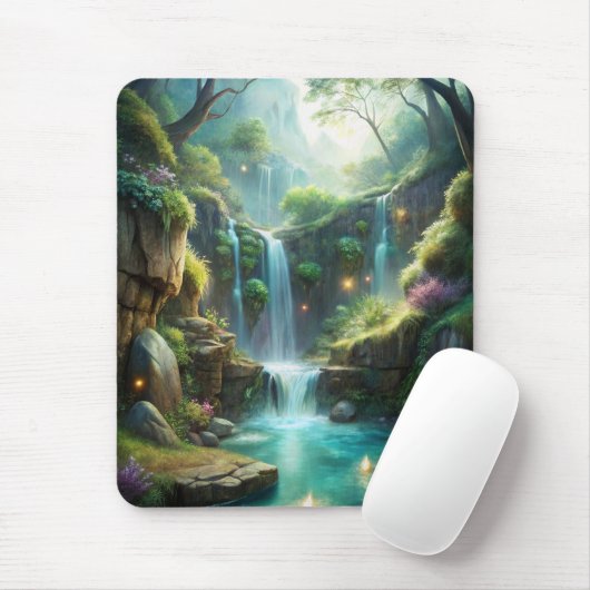 Tapis De Souris Cascade (Avec souris)