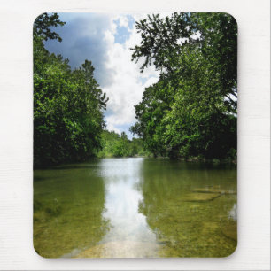 Tapis De Souris Cascade de Barton Creek 5 - Austin Texas