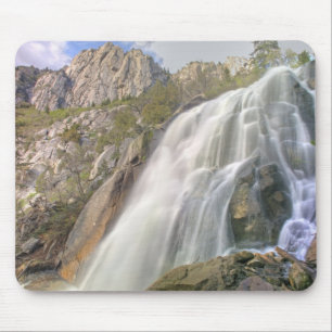 Tapis De Souris Cascade de Bells Canyon, Lone Peak Wilderness,