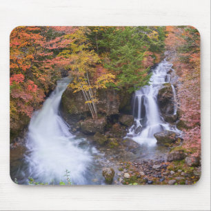Tapis De Souris Cascade de Ryuzu à Nikko Japon