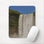 Tapis De Souris Cascade de Skogafoss Islande Mousepad (Avec souris)