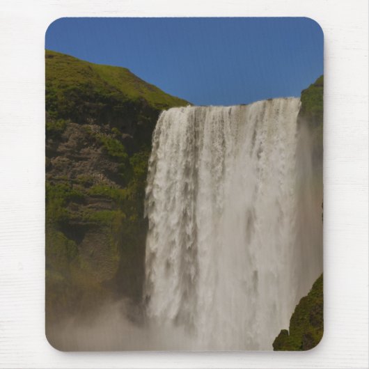 Tapis De Souris Cascade de Skogafoss Islande Mousepad (Devant)