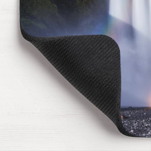 Tapis De Souris Cascade et arc-en-ciel (Coin)