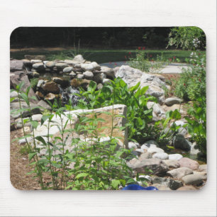 Tapis De Souris Cascade Garden Pond