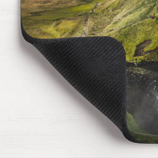 Tapis De Souris Cascade | Islande de Seljalandsfoss (Coin)