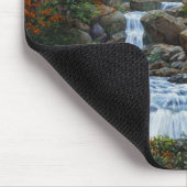 Tapis De Souris Cascade Mère et Cube Ours Noir (Coin)