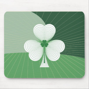 Tapis De Souris Cascade shamrock