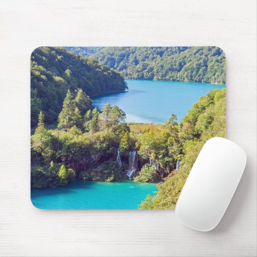 Tapis De Souris Cascades dans le Parc National de Plitvice - Croat (Avec souris)