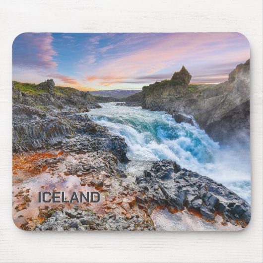 Tapis De Souris Cascades de Geitafoss, Islande (Devant)