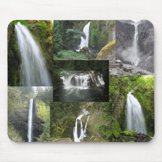Tapis De Souris Cascades du mousepad du nord-ouest (Devant)