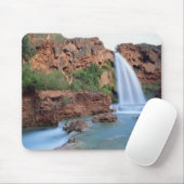 Tapis De Souris Cascades splendides de forêt, mousepad (Avec souris)