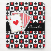 Tapis De Souris Casino Playing Card Mouse Pad (Devant)