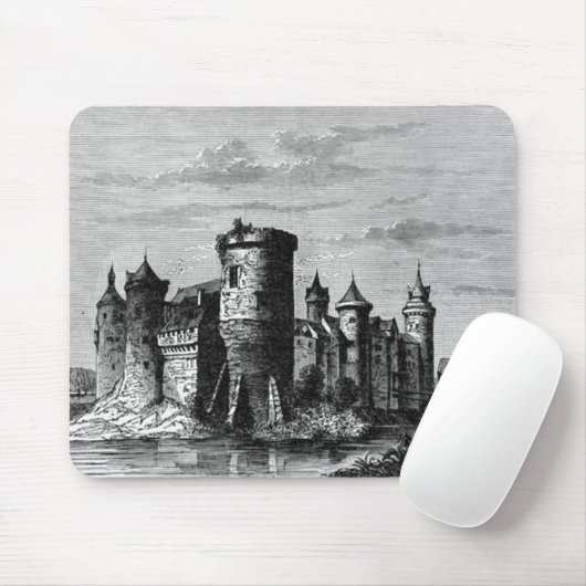 Tapis De Souris Casque médiéval Souris (Avec souris)