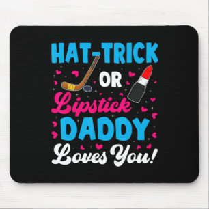 Tapis De Souris Casquette Amusant-Trick Ou Lipstick Papa Vous Aime