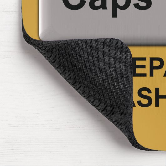 Tapis De Souris Casquette Lock Fury Funny Mousepad Mouse Pad Humou (Coin)