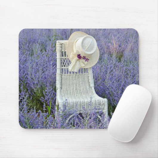 Tapis De Souris Casquette On Wicker Chaise en Sage (Avec souris)