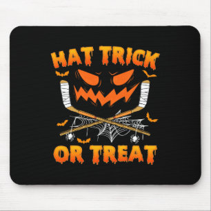 Tapis De Souris Casquette Trick Ou Traiter Amusant Hockey Sur Glac
