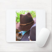 Tapis De Souris Casquettes Cowboy (Avec souris)
