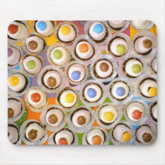 Tapis De Souris Casquettes supérieurs de chocolat (Devant)