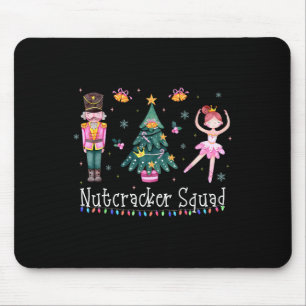 Tapis De Souris Casse-Noisette de Noël Squad Danse Ballet Femmes E
