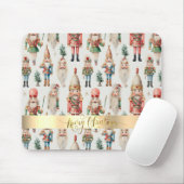 Tapis De Souris Casse-noisette Joyeux Noël Fêtes (Avec souris)