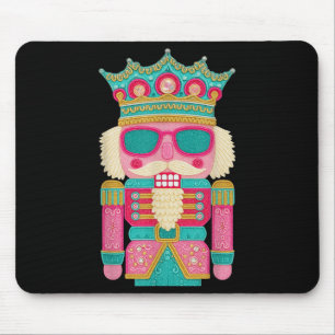 Tapis De Souris Casse-noisette rose Squad Ballet de Noël rose Noël