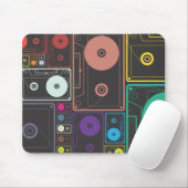 Tapis De Souris Cassette (Avec souris)