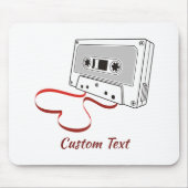 Tapis de souris cassette audio (Devant)