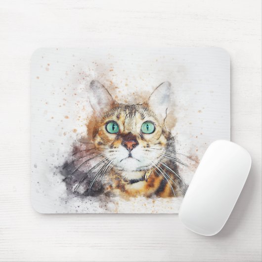 Tapis De Souris Cat (Avec souris)