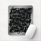 Tapis De Souris Cat Art Mousepad Bug Keepsaké Cadeaux Amoureux de (Avec souris)