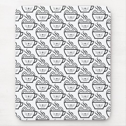 Tapis De Souris Cat Cafe motif (Devant)