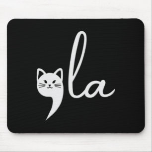 Tapis De Souris Cat Comma-la Kamala Harris Président 2024