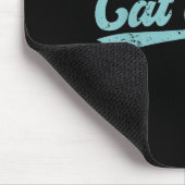 Tapis De Souris Cat Dad Funny Dad Father's Day Funny Papa  (Coin)