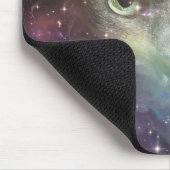 TAPIS DE SOURIS CAT DE L'ESPACE DE GALAXIE (Coin)