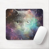 TAPIS DE SOURIS CAT DE L'ESPACE DE GALAXIE (Avec souris)