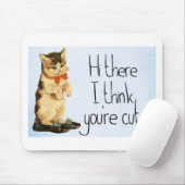 Tapis De Souris Cat Dit (Avec souris)