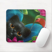 Tapis De Souris CAT et COLIBRI Mousepad de FÉE (Avec souris)