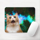 TAPIS DE SOURIS CAT GALAXY (Avec souris)