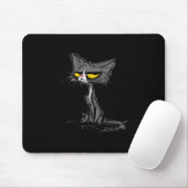 Tapis De Souris Cat Kitten Did I Roll My Eyes Out Loud Funny Sarca (Avec souris)