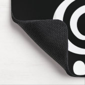 Tapis De Souris Cat Kitty Treble Music Clef Funny Cat Music Notes  (Coin)